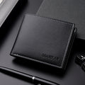 Fashion Men'S Soft Faux Leather Wallet Casual Short Youth Purse Christmas Gift
