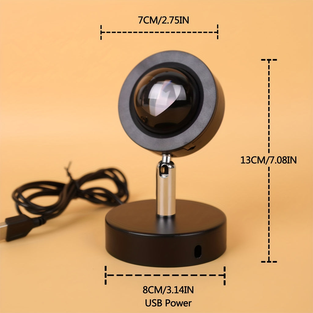 Red Heart Projection Mood Light