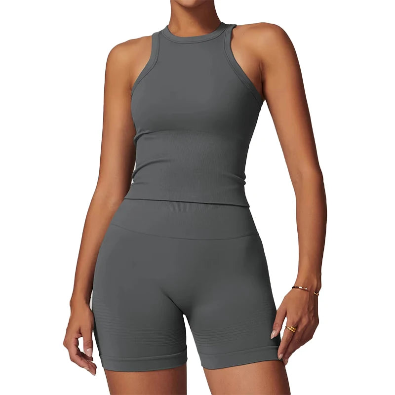 2025 Women's Latest Yoga Gym Kit Sports Bra Leggings Yoga Pants Sport Yoga Jacket Fitness Women Yoga Set