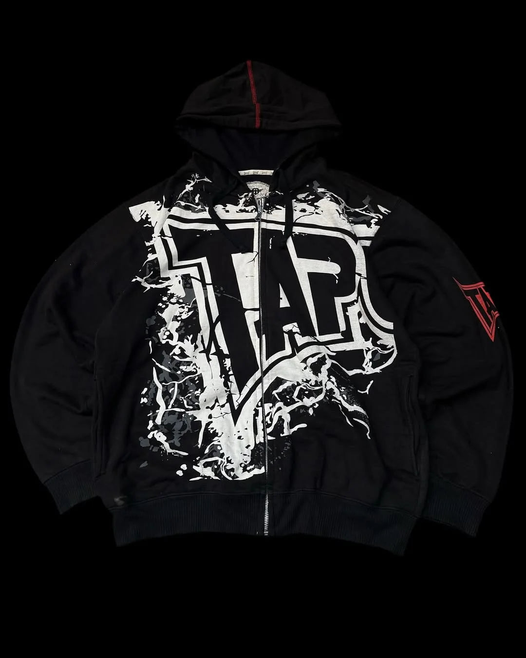 Graffiti Southpole Men Zipper Hoodie Street New Sweater Hoodie Harajuku Vintage Hip Hop Casual Sports Hooded Sweater