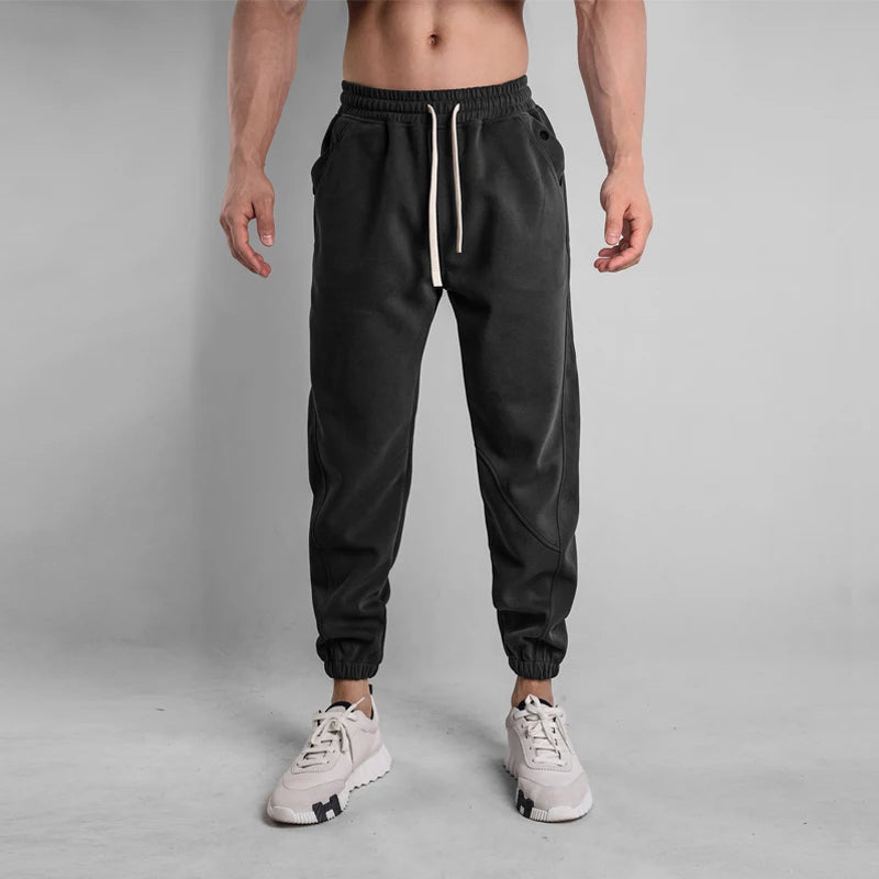 New Jogging Pants Men Sport Sweatpants Running Pants Pants Men Joggers Cotton Trackpants Slim Fit Pants Bodybuilding Trouser