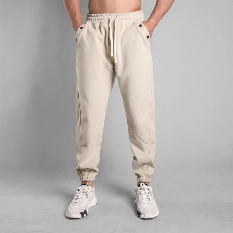 New Jogging Pants Men Sport Sweatpants Running Pants Pants Men Joggers Cotton Trackpants Slim Fit Pants Bodybuilding Trouser