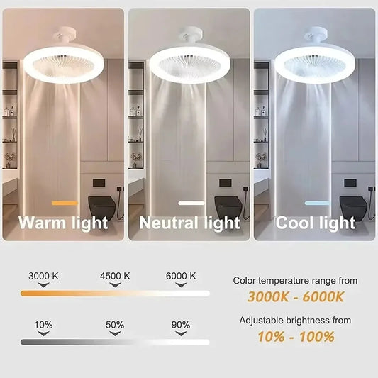 Cool & Bright™ – 2-in-1 Ceiling Fan Lamp with Remote