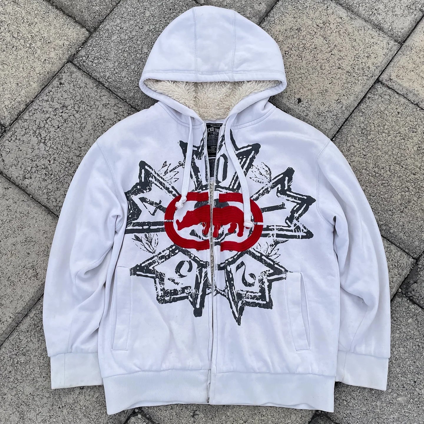 Graffiti Southpole Men Zipper Hoodie Street New Sweater Hoodie Harajuku Vintage Hip Hop Casual Sports Hooded Sweater