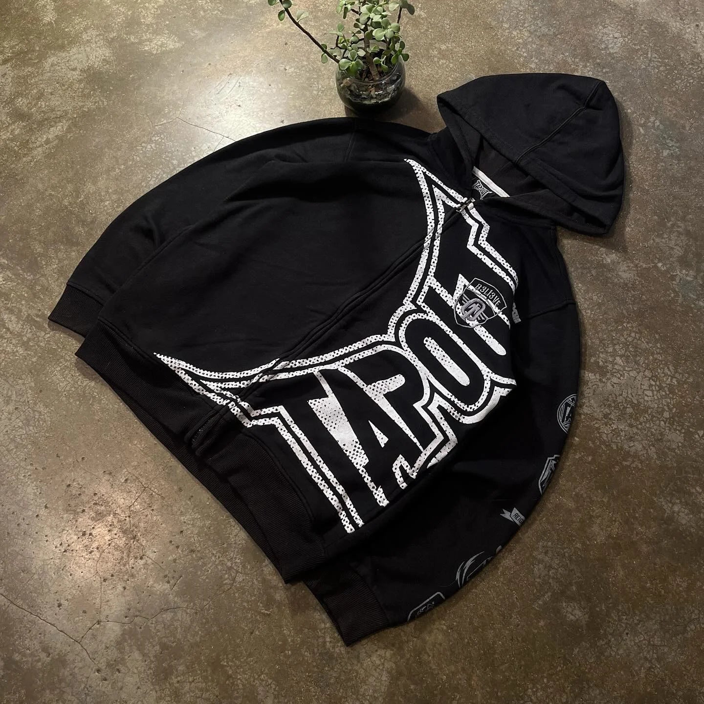 Graffiti Southpole Men Zipper Hoodie Street New Sweater Hoodie Harajuku Vintage Hip Hop Casual Sports Hooded Sweater