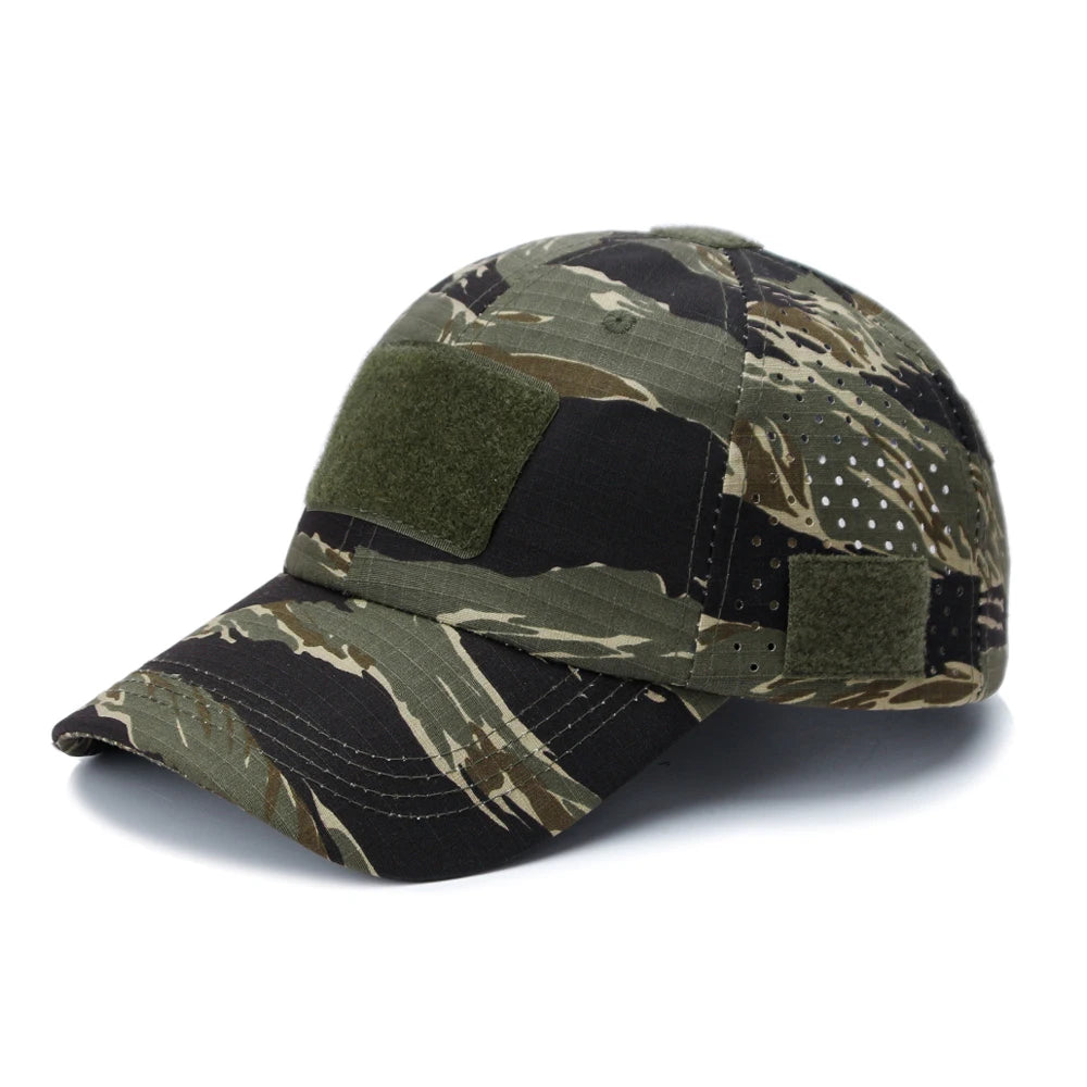 Unisex Camouflage Baseball Cap Adjustable Snapback Hat Comfortable Breathable Fashionable Streetwear for Men And Women