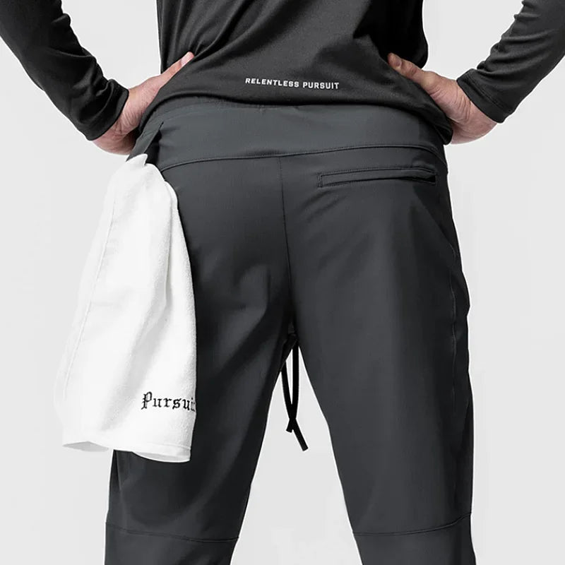 Men's Summer Joggers Pants Quick Dry Running Sweatpants Gym Fitness Outdoor Hip Hop Casual Track Trousers Breathable Sportswear