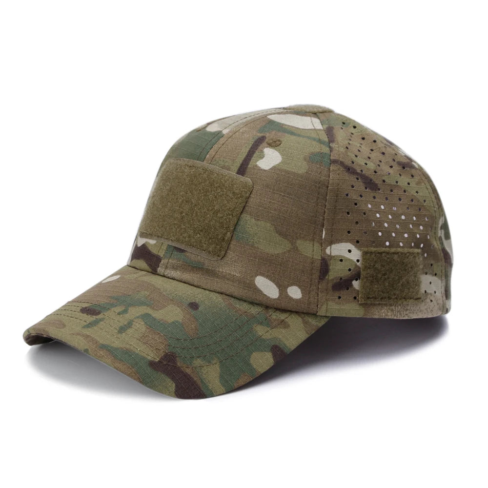 Unisex Camouflage Baseball Cap Adjustable Snapback Hat Comfortable Breathable Fashionable Streetwear for Men And Women