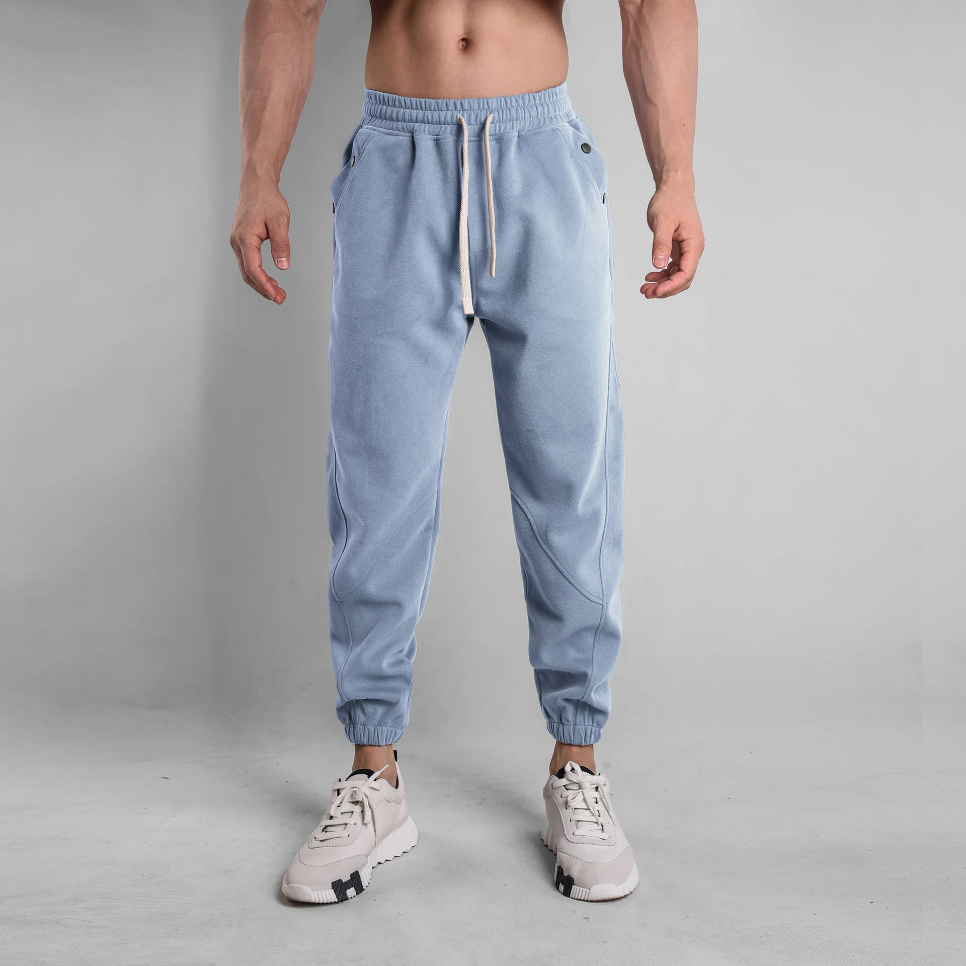 New Jogging Pants Men Sport Sweatpants Running Pants Pants Men Joggers Cotton Trackpants Slim Fit Pants Bodybuilding Trouser