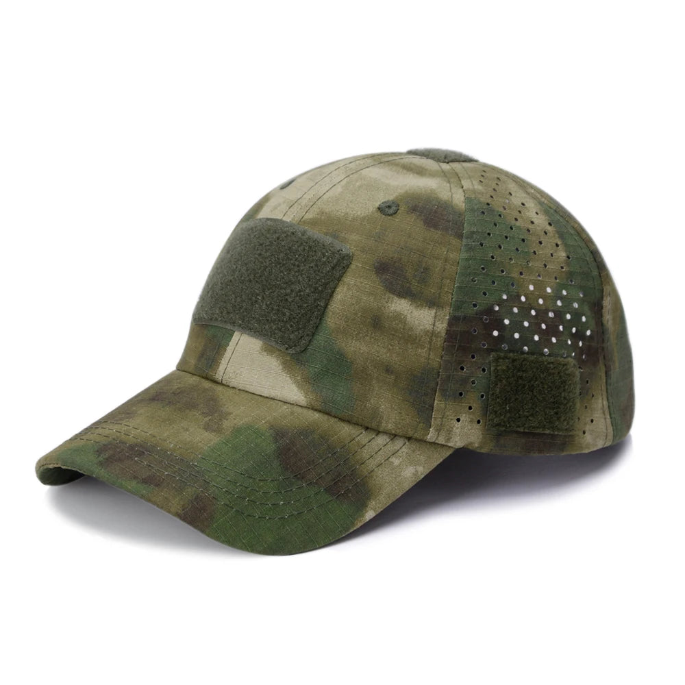 Unisex Camouflage Baseball Cap Adjustable Snapback Hat Comfortable Breathable Fashionable Streetwear for Men And Women