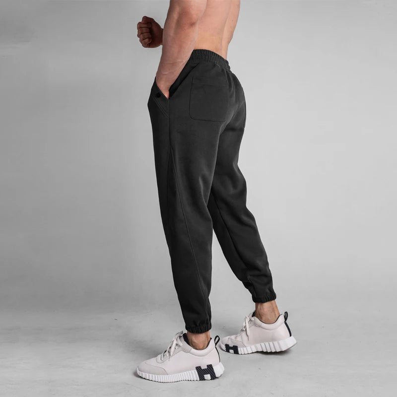 New Jogging Pants Men Sport Sweatpants Running Pants Pants Men Joggers Cotton Trackpants Slim Fit Pants Bodybuilding Trouser